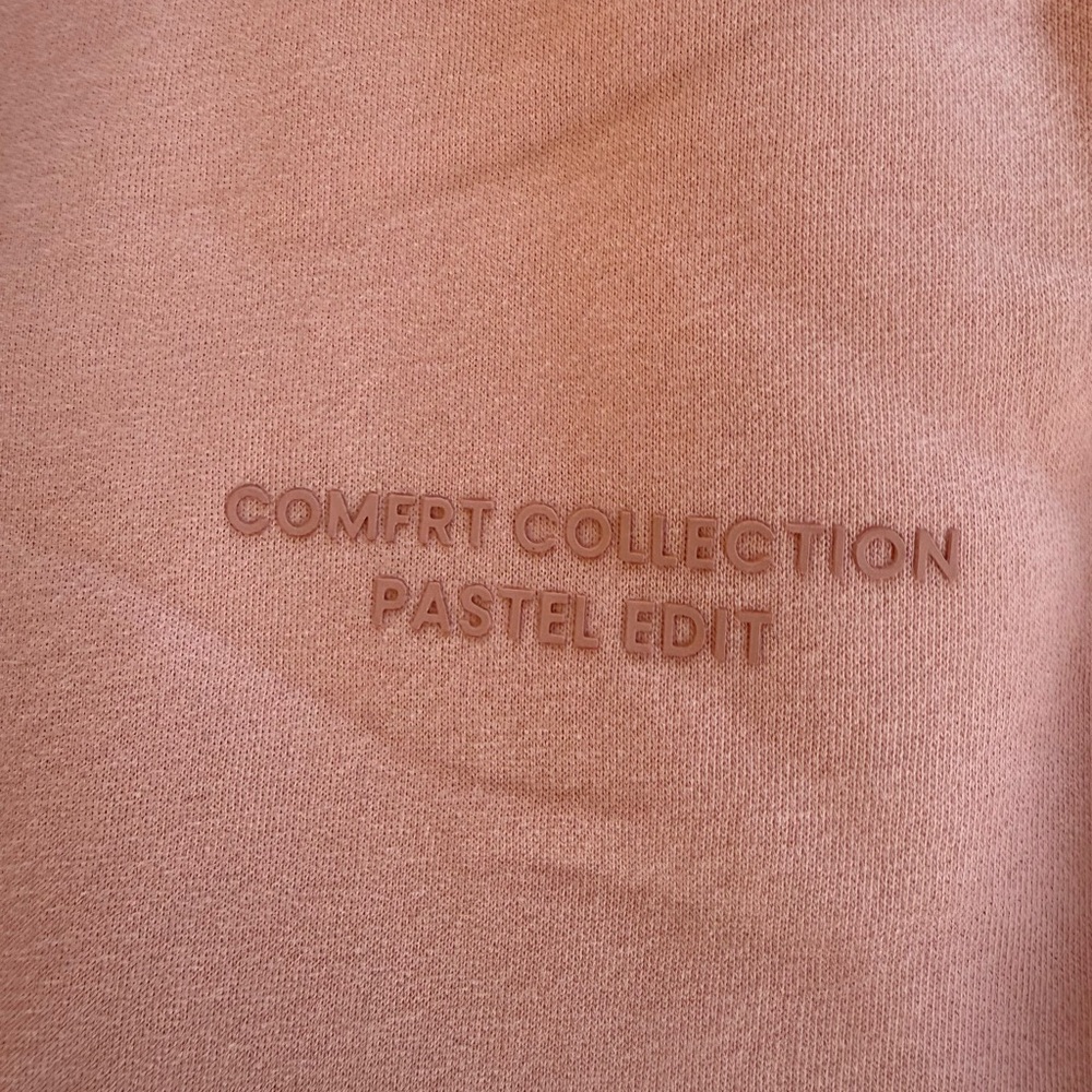 Women’s Pink Cozy Jogger Sweatpants - Picture 2 of 4
